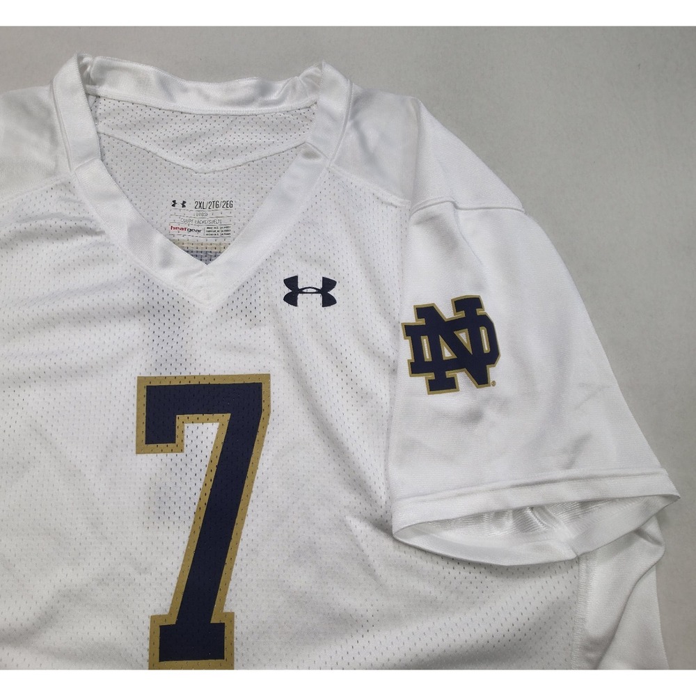 Under Armour Notre Dame Football Jersey Shirt #1  Womens 2XL LIMITED USE
